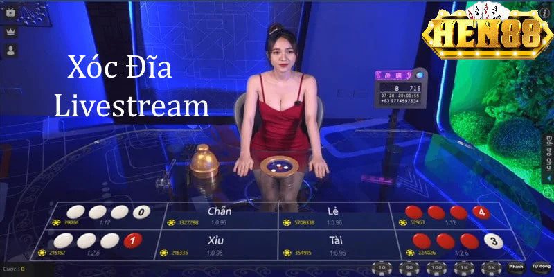 Xóc Đĩa Livestream HEN88 - Siêu Phẩm Cá Cược Hàng Đầu