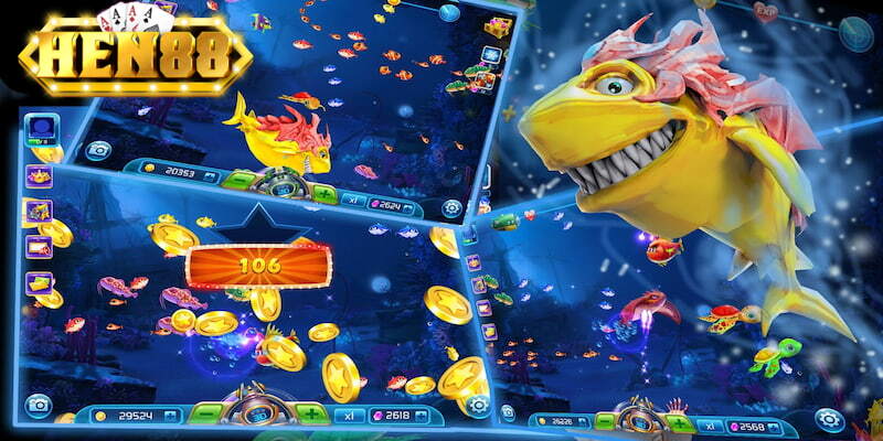 Các sản phẩm bắn cá đổi thưởng hấp dẫn tại HEN88 CLUB