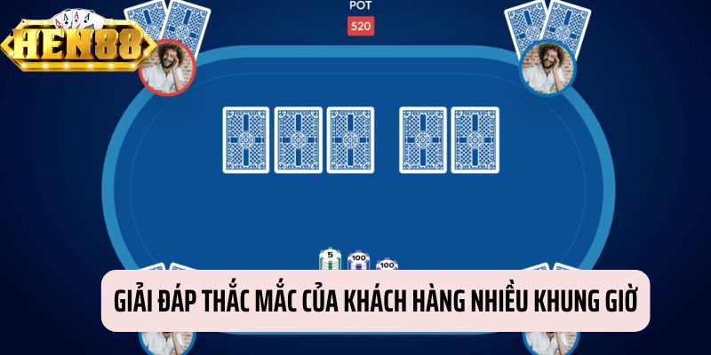 Chăm sóc khách hàng linh hoạt nhiều khung giờ